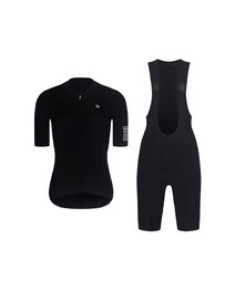 RIVANELLE Cycling short sleeve jersey and shorts - VICTORIOUS LADY - black